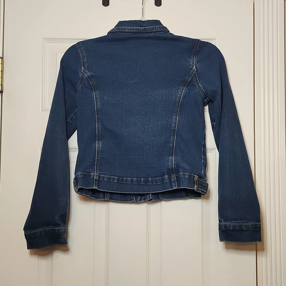 Crazy 8 girls crop jean jacket